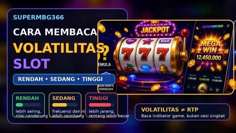 Cara membaca volatilitas slot rendah sedang dan tinggi