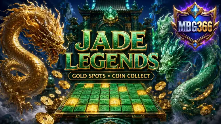Jade Legends MBG366 dengan Golden Dragon, Jade Dragon, dan Coin Collect