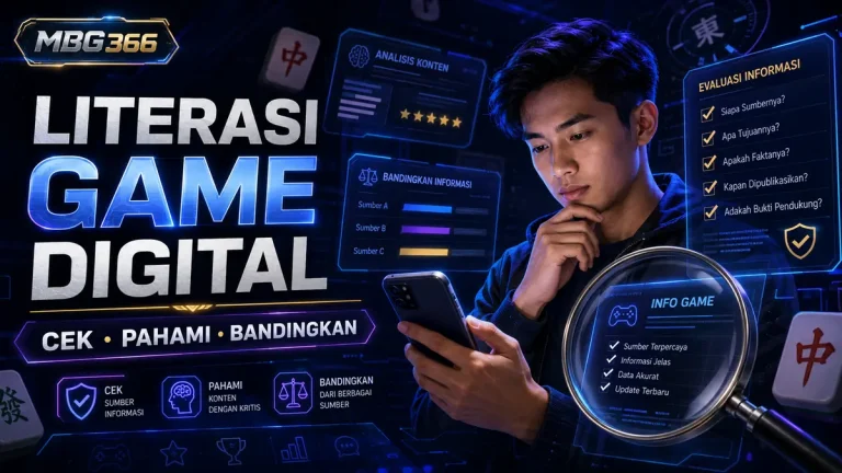 Panduan literasi game digital untuk memeriksa dan membandingkan informasi