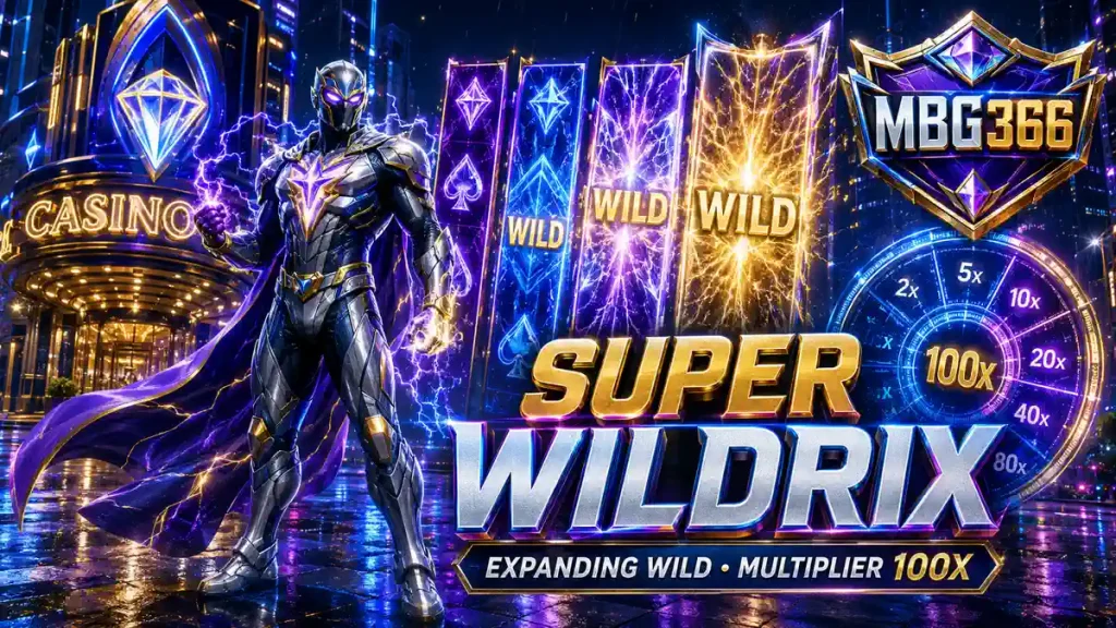 Super Wildrix Expanding Wild dan Multiplier 100x MBG366