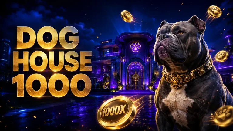 Ilustrasi The Dog House Megaways 1000 MBG366 dengan Wild multiplier 1000X